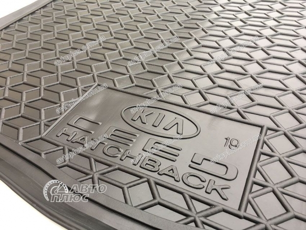 Polyurethane trunk mats KIA Ceed (2019>) - 6