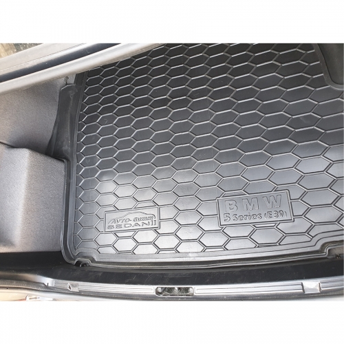 Polyurethane trunk mats sedan BMW E39 5-series(1996>) - 3
