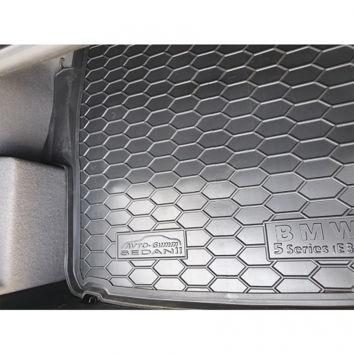 Polyurethane trunk mats sedan BMW E39 5-series(1996>) - 4