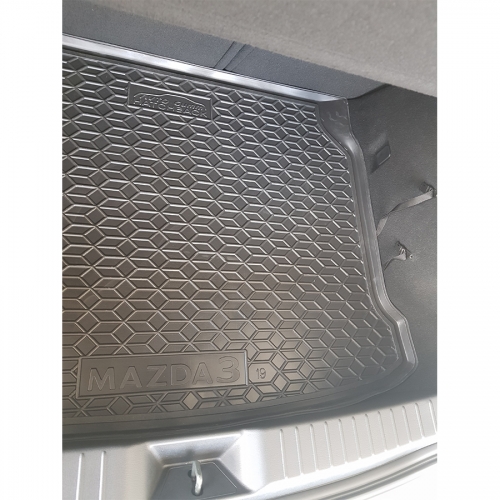 Килимки багажнику поліуританові хетчбек  MAZDA (Мазда) M 3 (2019>) - 3