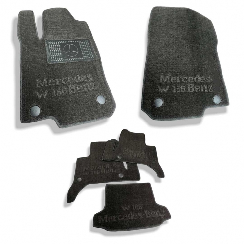 Interior textile mats MERCEDES W 166 (ML - class) (GLE c 2014) - 1