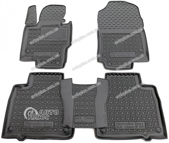 Polyurethane interior mats MERCEDES W 167 GLE (2019>)