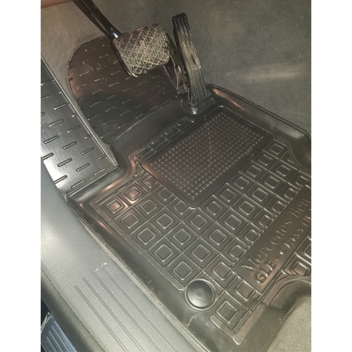 Polyurethane interior mats MERCEDES W 167 GLE (2019>) - 2