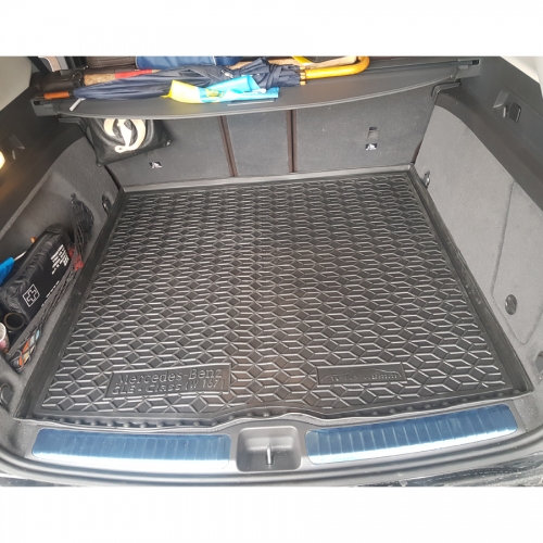 Polyurethane trunk mats MERCEDES W 167 GLE (2019>) - 1