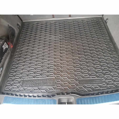 Polyurethane trunk mats MERCEDES W 167 GLE (2019>) - 2