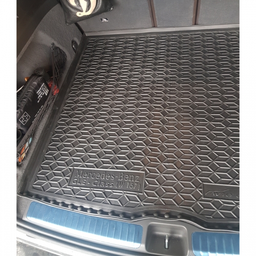 Polyurethane trunk mats MERCEDES W 167 GLE (2019>) - 4