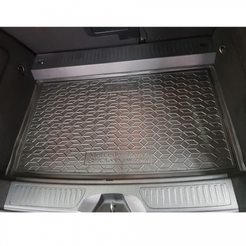 Килимки багажнику поліуританові MERCEDES (Мерседес) W 246 (B - class) electro (Евро. сборка) - 2