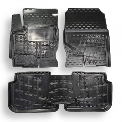 Polyurethane interior mats MITSUBISHI Colt (2002>) (5 door)