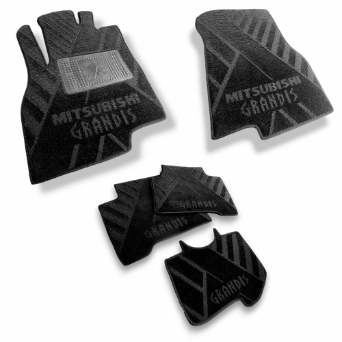 Interior textile mats MITSUBISHI Grandis (5 seats)