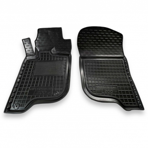 Polyurethane interior mats MITSUBISHI L 200 (2006-2013) (short base) - 1