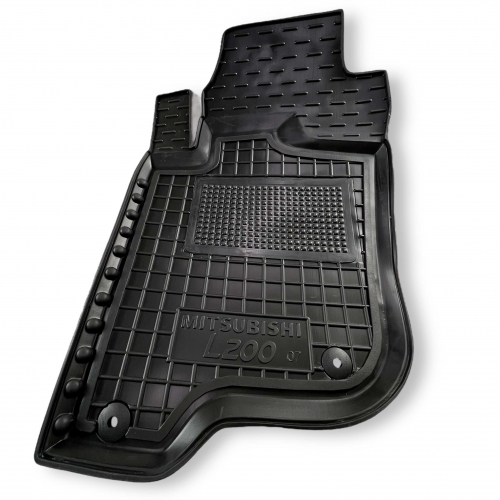 Polyurethane interior mats MITSUBISHI L 200 (2006-2013) (short base) - 2
