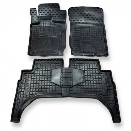 Polyurethane interior mats MITSUBISHI L 200 long (2013>)