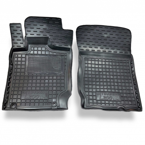 Polyurethane interior mats MITSUBISHI L 200 long (2013>) - 1