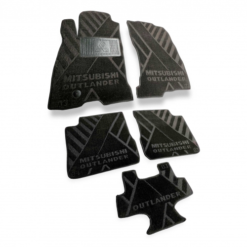 Interior textile mats MITSUBISHI Outlander (2003>) AT