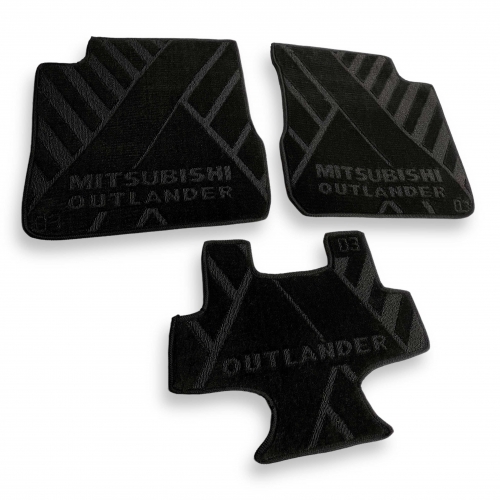 Interior textile mats MITSUBISHI Outlander (2003>) AT - 2