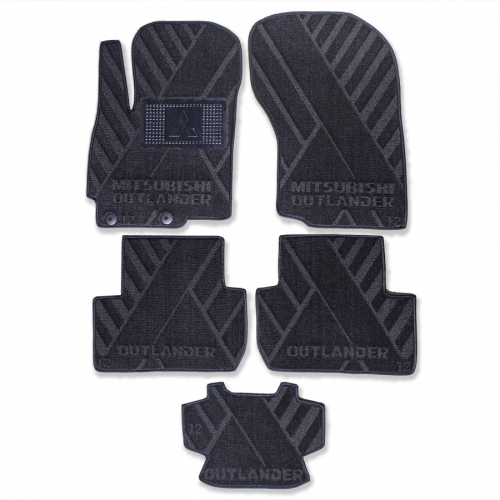 Interior textile mats MITSUBISHI Outlander 2012- - 3