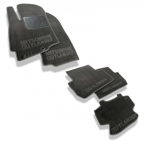 Interior textile mats MITSUBISHI Outlander 2012- - 5