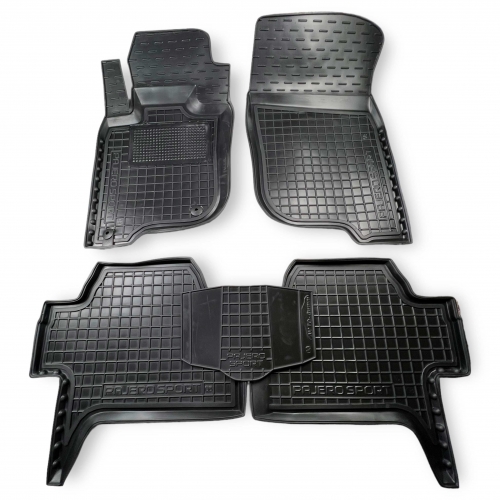 Polyurethane interior mats MITSUBISHI Pajero Sport (2008>)