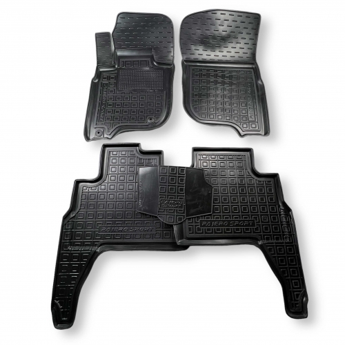 Polyurethane interior mats MITSUBISHI Pajero Sport (2016>)