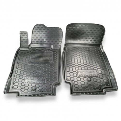 Polyurethane interior mats NISSAN Micra (2003>) - 1