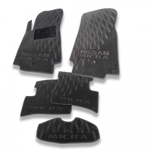 Interior textile mats NISSAN Micra (2003>)