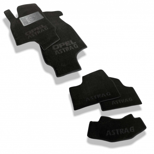 Interior textile mats OPEL Astra G (1998>) - 6