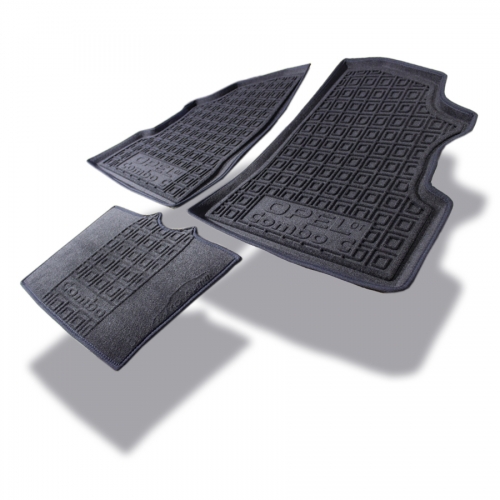 Interior mats HYBRID OPEL Combo C - 2
