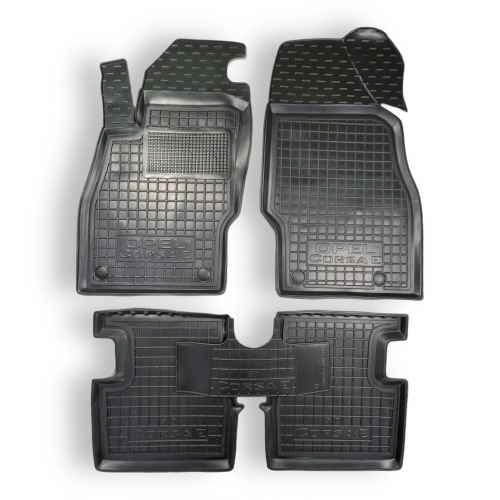 Polyurethane interior mats OPEL Corsa E (2014>) (5 door)