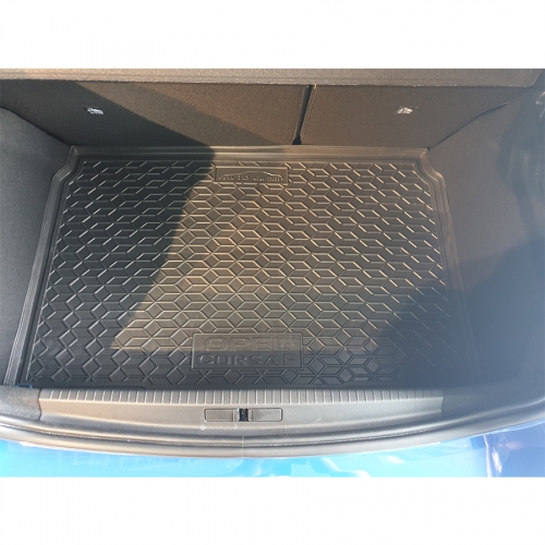 Polyurethane trunk mats OPEL Corsa F (2020>)