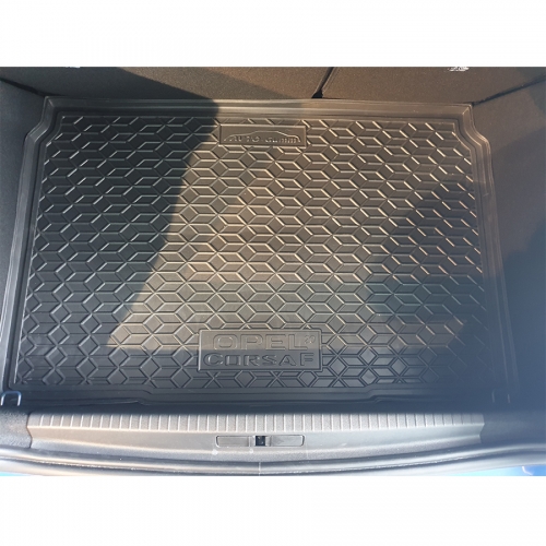 Polyurethane trunk mats OPEL Corsa F (2020>) - 1