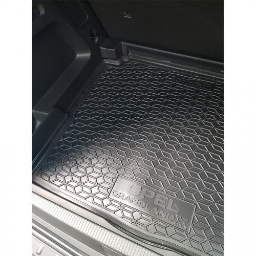 Polyurethane trunk mats OPEL Grandland X (2019>) - 2