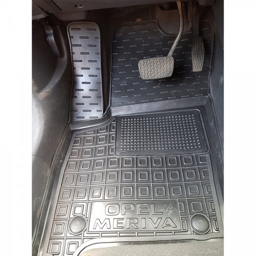 Polyurethane interior mats OPEL Meriva A