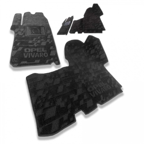 Interior textile mats OPEL Vivaro (2002>) - 1