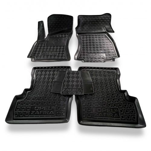 Polyurethane interior mats OPEL Zafira A (5 seats) (1999>)