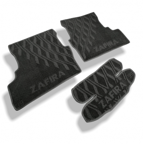 Interior textile mats OPEL Zafira A (5 seats) (1999>) - 6