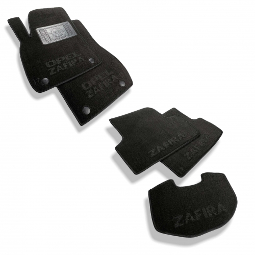 Interior textile mats OPEL Zafira A (5 seats) (1999>) - 7