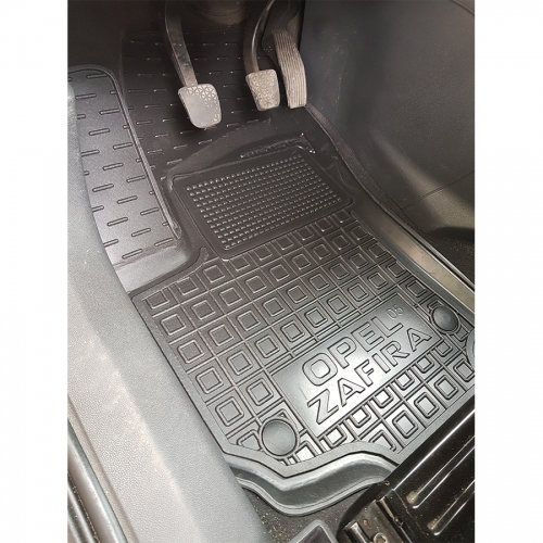 Polyurethane interior mats OPEL Zafira B (5 seats) (2005>) (3-rd row)