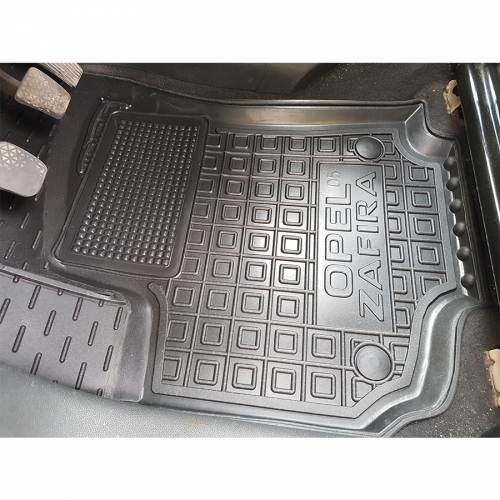 Polyurethane interior mats OPEL Zafira B (5 seats) (2005>) (3-rd row) - 1