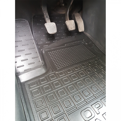Polyurethane interior mats OPEL Zafira B (5 seats) (2005>) (3-rd row) - 2