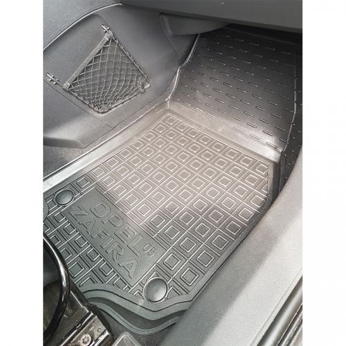 Polyurethane interior mats OPEL Zafira B (5 seats) (2005>) (3-rd row) - 3