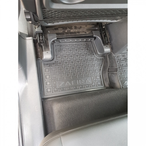 Polyurethane interior mats OPEL Zafira B (5 seats) (2005>) (3-rd row) - 5