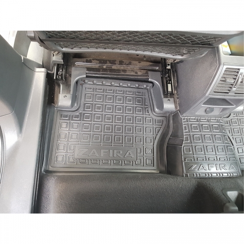 Polyurethane interior mats OPEL Zafira B (5 seats) (2005>) (3-rd row) - 6