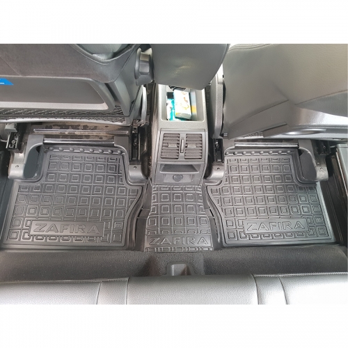 Polyurethane interior mats OPEL Zafira B (5 seats) (2005>) (3-rd row) - 8