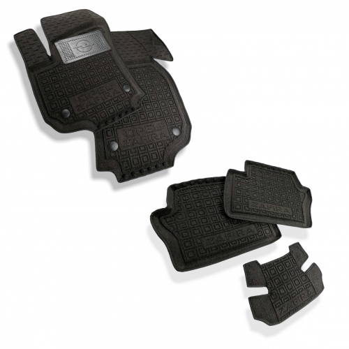 Interior mats HYBRID OPEL Zafira B (5 seats) (2005>) (3-rd row)