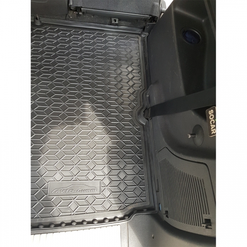 Polyurethane trunk mats OPEL Zafira B (5 seats) (2005>) (3-rd row) - 5