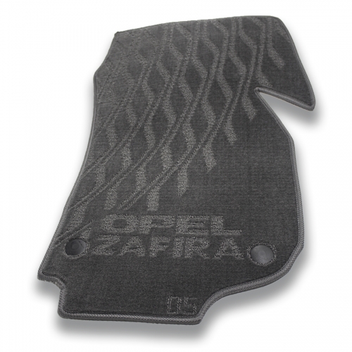 Interior textile mats OPEL Zafira B (5 seats) (2005>) (3-rd row) - 1