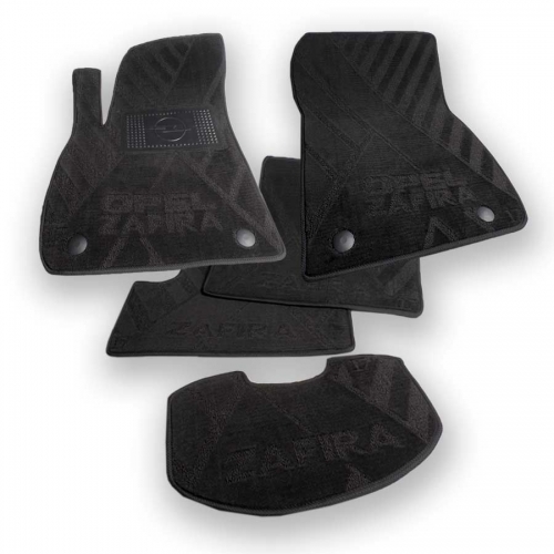 Interior textile mats OPEL Zafira С-D (5 seats) (2011>)