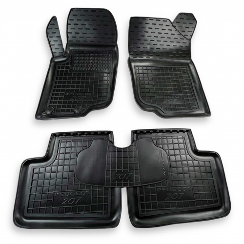 Polyurethane interior mats PEUGEOT P 207