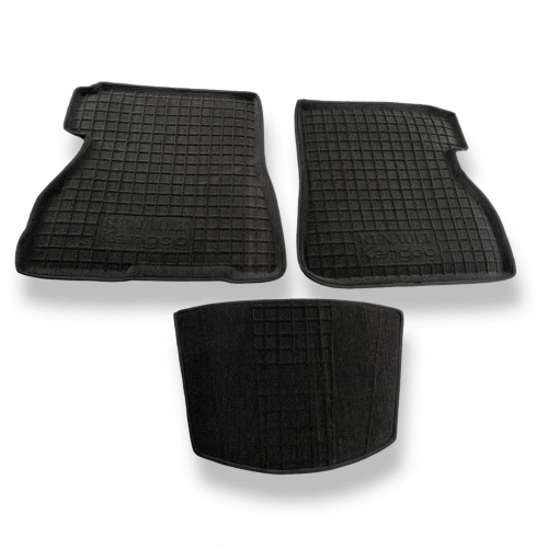 Interior mats HYBRID RENAULT Kangoo (1998>) (4 door) - 2