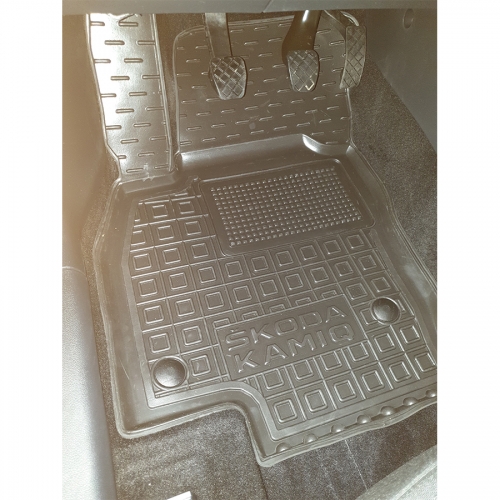 Polyurethane interior mats SKODA Kamiq - 2